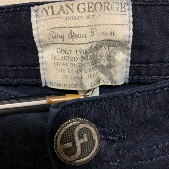 Dylan George navy Grace skinny pants - Picture 5 of 7
